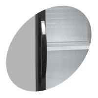 Esta Kühlschrank mit LED-Türrahmen - Umluft, 372 Liter, 1 Glastür