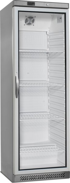 Esta Glastürkühlschrank mit Umluft - 400 Liter, LED-Beleuchtung