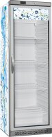 Esta Glastürkühlschrank mit Umluft - 400 Liter, LED-Beleuchtung