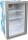 Gastro Kühlschrank mit selbstschließende Tür - 102 Liter, Umluft, silber