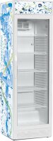 Profi Kühlschrank mit Werbetafel -...