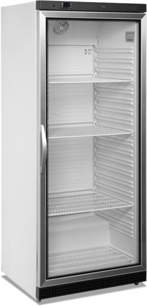 Gastro Kühlschrank mit 605 Liter - Umluftkühlung, abschließbar, 1 Tür
