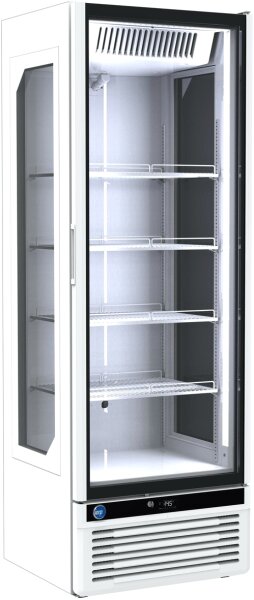 Glastürkühlschrank für Konditorei und Backwaren - 420 Liter, LED Innenbeleuchtung