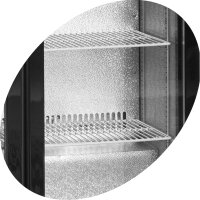 Esta Unterbaukühlschrank mit Glastür - 125...