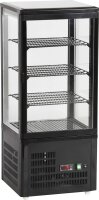 Kühlvitrine UPD80-BLACK - Tefcold