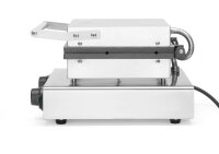 Hendi Waffeleisen Lollipop für 4 Waffel - mit Antihaftbeschichtung & Timer, 50–220 °C