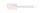 Teigschaber Kitchen Line, HENDI, 12L, Weiß, 257x52mm