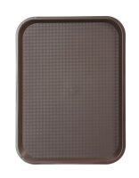 Serviertablett, HENDI, Braun, 305x415x(H)20mm