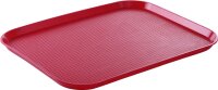 Serviertablett, HENDI, Rot, 350x450x(H)20mm