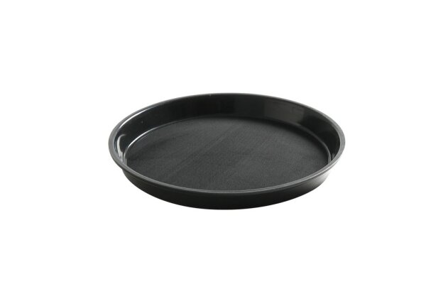 Serviertablett rund mit hohem Rand, HENDI, Ø320x(H)37mm