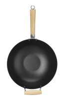 Wok mit Holzgriff, HENDI, Ø324x565mm