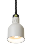 Höhenverstellbare Wärmelampe, zylinderförmig, HENDI, Weiß, 230V/250W, Ø175x(H)250mm