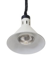 Höhenverstellbare Wärmelampe, konisch, HENDI, Weiß, 230V/250W, 275x(H)250mm