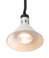 Höhenverstellbare Wärmelampe, konisch, HENDI, Weiß, 230V/250W, 275x(H)250mm