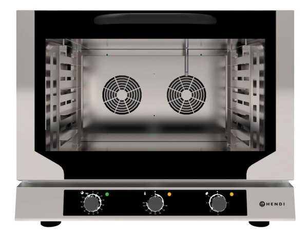 Heißluftofen mit Beschwadung, HENDI, 400V/6400W, 783x755x(H)634mm