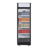 Nisbets Essentials Display Kühlschrank mit Lichtkasten 346Ltr