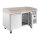 Polar U-Series Doppelter Pizzatisch mit Granitplatte 428Ltr