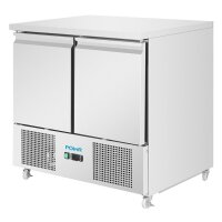 Polar U-Serie Belüfteter 2 Türen Saladette Tresen