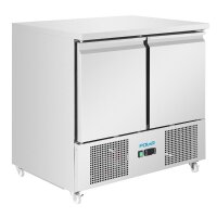 Polar U-Serie Belüfteter 2 Türen Saladette Tresen