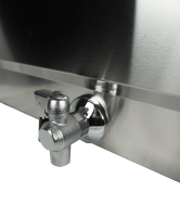 Elektro Tischfriteuse 25L - Mit Abflussventil