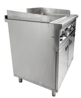 Entry 700 El. Grillplatte Chrom