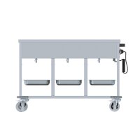 Bain-Marie Wagen 3/1.