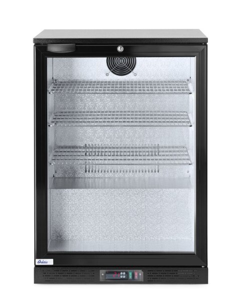 Bar-Kühlschrank eintürig, Arktic, 105L, Schwarz, 220-240V/120W, 600x530x(H)865mm
