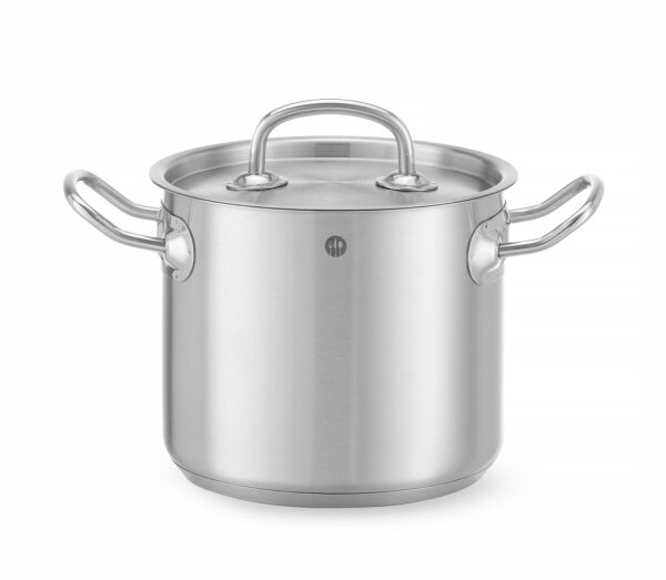 Kochtopf, hoch - mit Deckel, HENDI, Kitchen Line, 32L,360x(H)320mm