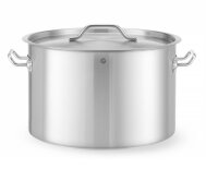 Kochtopf, mittel - mit Deckel, HENDI, Budget Line, 32L,...
