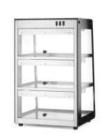 Beheiztes Thekendisplay, HENDI, Schwarz, 220-240V/500W,...