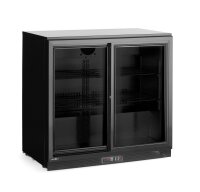 Kühlschrank hinten mit doppelten Schiebetüren,...