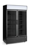 Rückwandkühlschrank mit hinterleuchteter...