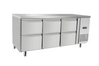 Kühltheke, mit 6 Schubladen, Arktic, 420L,...
