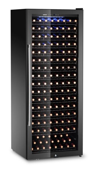 Weinkühler, 1 Zone, 224 Flaschen, Arktic, 542L, Schwarz, 690x700x(H)1833mm