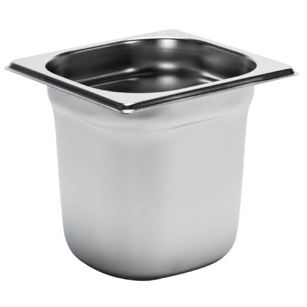 Gastro M Edelstahl GN-Behälter 20cm GN1/6
