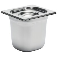 Gastro M Edelstahl GN-Behälter 20cm GN1/6