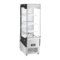 Polar G-Serie Slimline Mehrfachregal-Auslagekühlschrank Mit Tür
