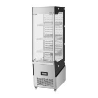 Polar G-Serie Slimline Mehrfachregal-Auslagekühlschrank Mit Tür
