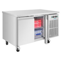 Polar U-Series Doppeltüriger Untertheken-Kühl-/Gefrierschrank 124Ltr