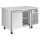 Polar U-Series Doppeltüriger Untertheken-Kühl-/Gefrierschrank 124Ltr