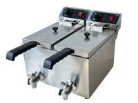 Elektro Tischfriteuse 2X4 L