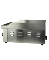 Elektro Grillplatte Gerillt