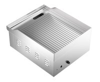 Elektro Grillplatte Gerillt