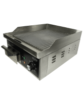 Elektro Grillplatte Gerillt