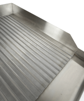 Elektro Grillplatte Gerillt