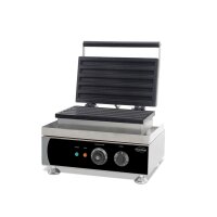 Combisteel Waffeleisen für 5 Churros - Edelstahl,...