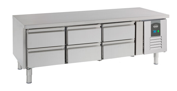 Kühltisch 650 Hoch 6 Schubladen