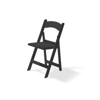 Mary – Klapp-Hochzeitsstuhl mit Sitz aus Kunstleder...