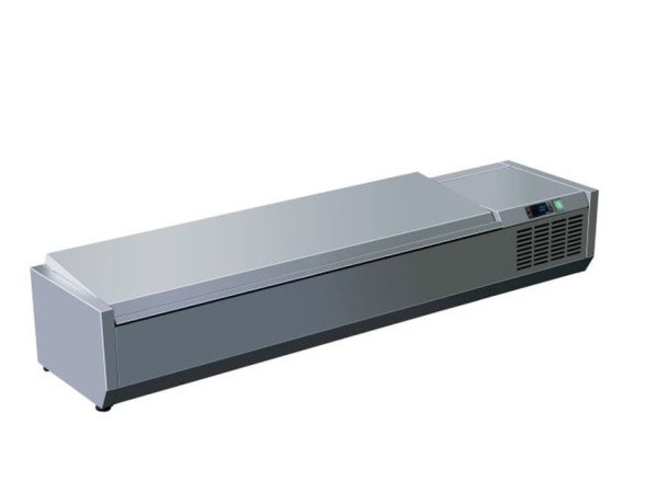 SARO Kühlaufsatz mit Deckel - 1/3 GN Modell VRX 1500 S/S