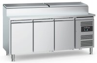 Saladette 3 Türen 8X1/3Gn Behälter